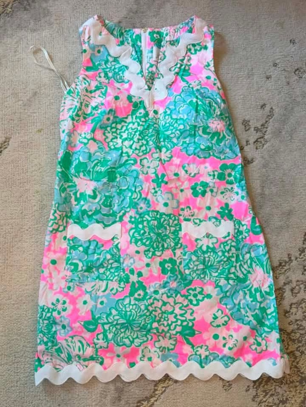 EUC Lilly Pulitzer Romey Shift Romper Sz 2